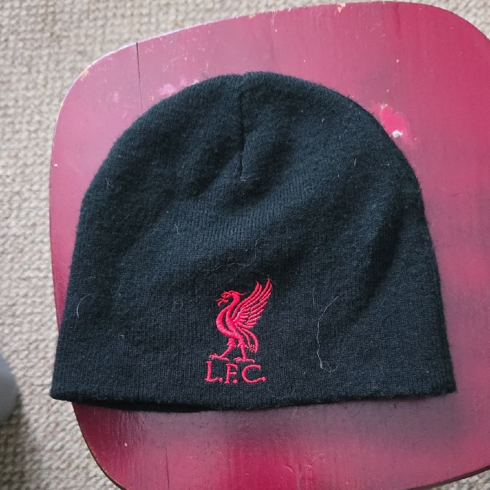 LFC Black and Red Beanie